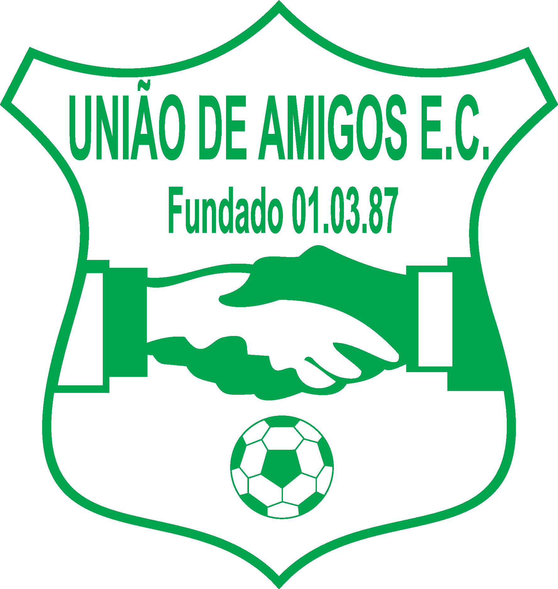Uniao De Amigos Esporte Clube De Mostardas RS Logo Vector Logo